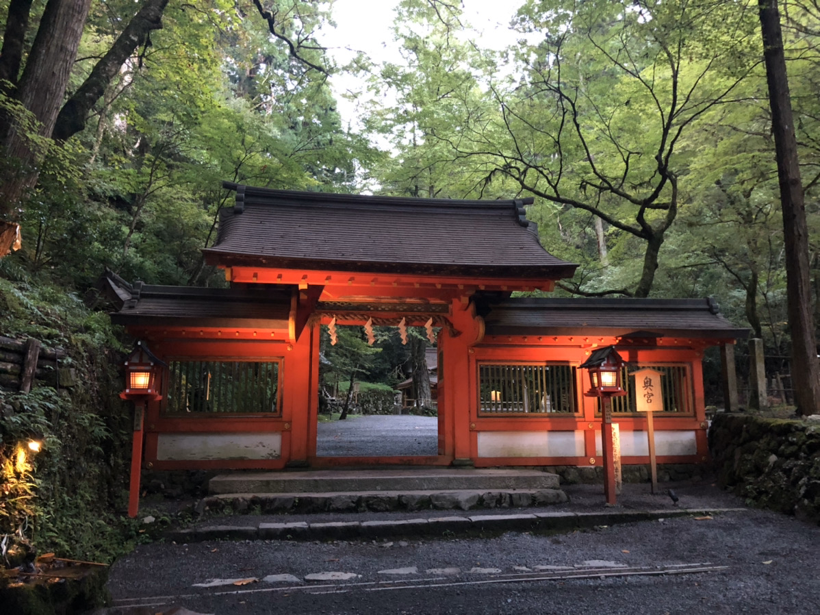 貴船神社の奥宮