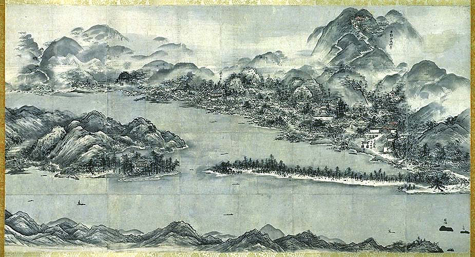 雪舟 天橋立図