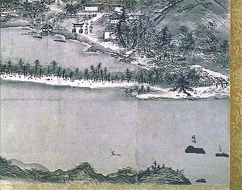 雪舟 天橋立図