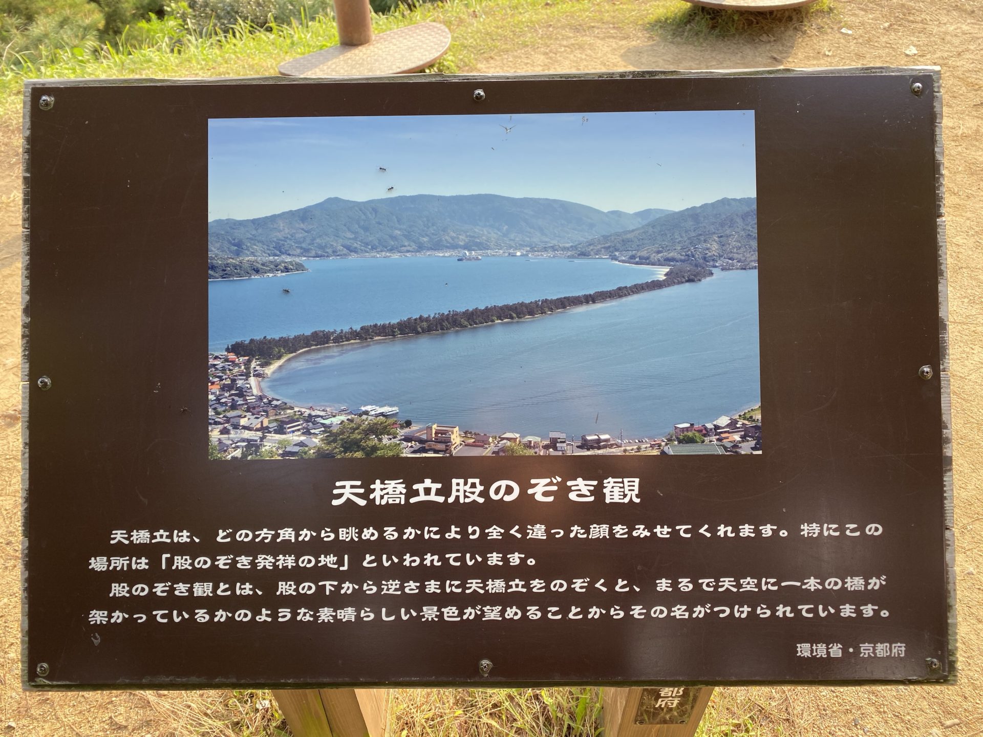股のぞき発祥の地の案内