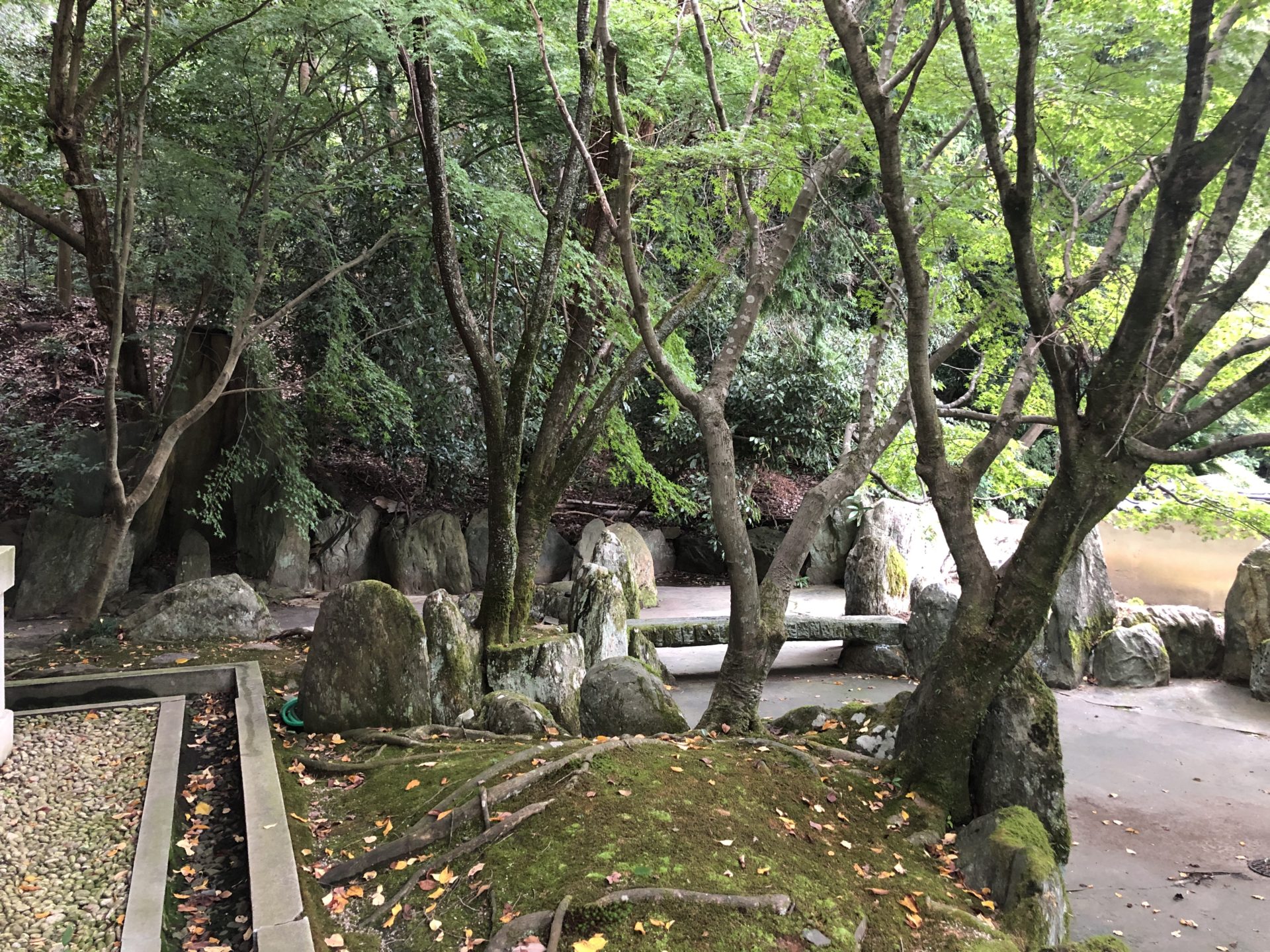 お堂(祥空殿)の右側
