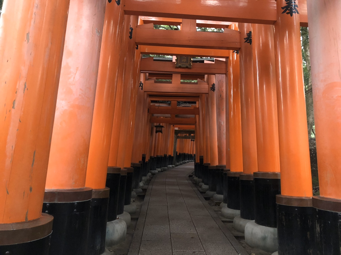 伏見稲荷大社の千本鳥居