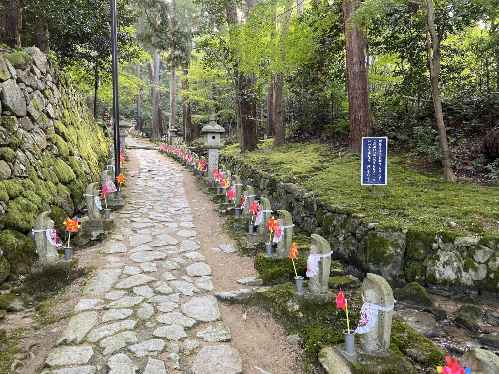 金剛輪寺 参道