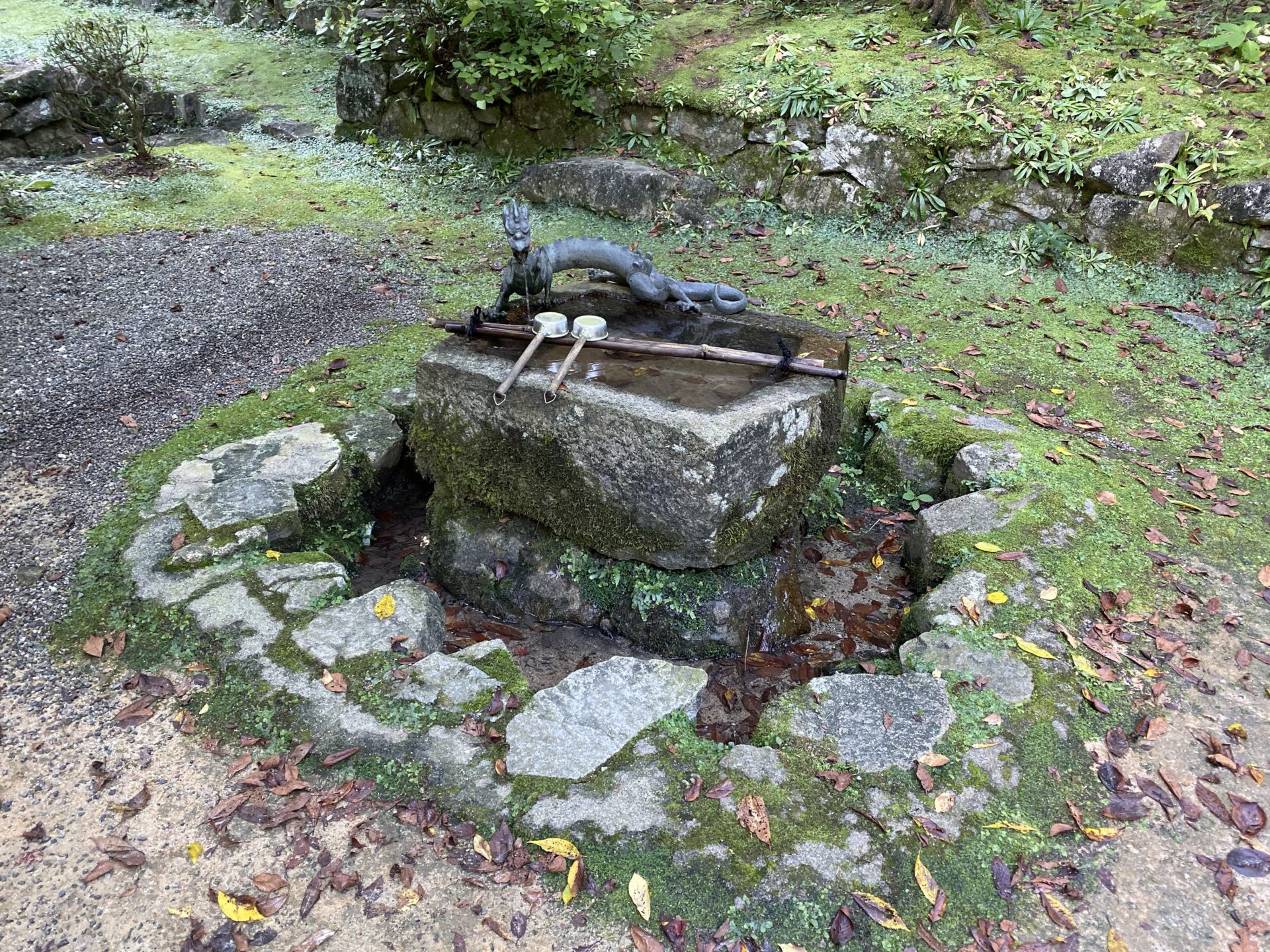 金剛輪寺 手水舎