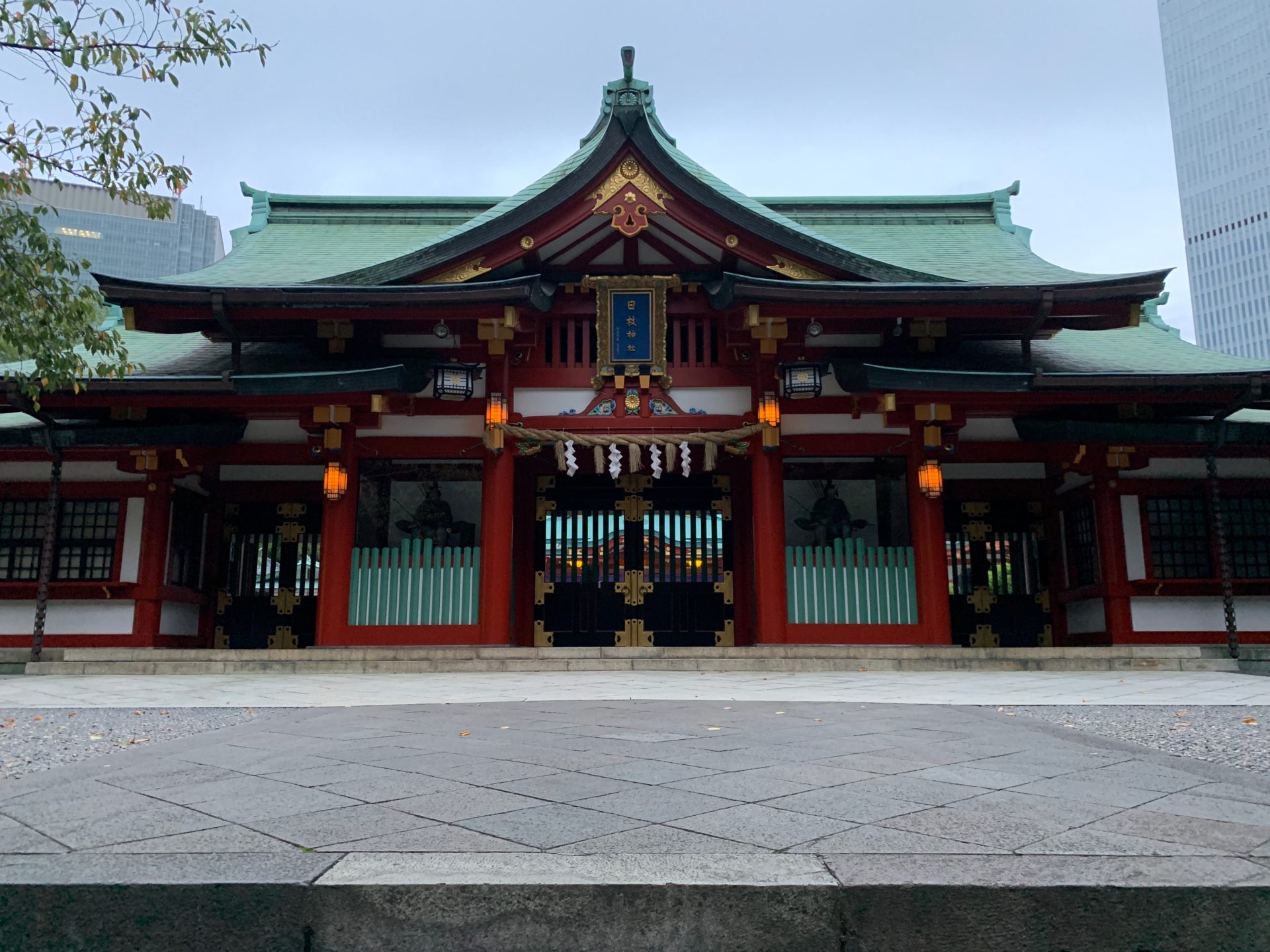 日枝神社の神門