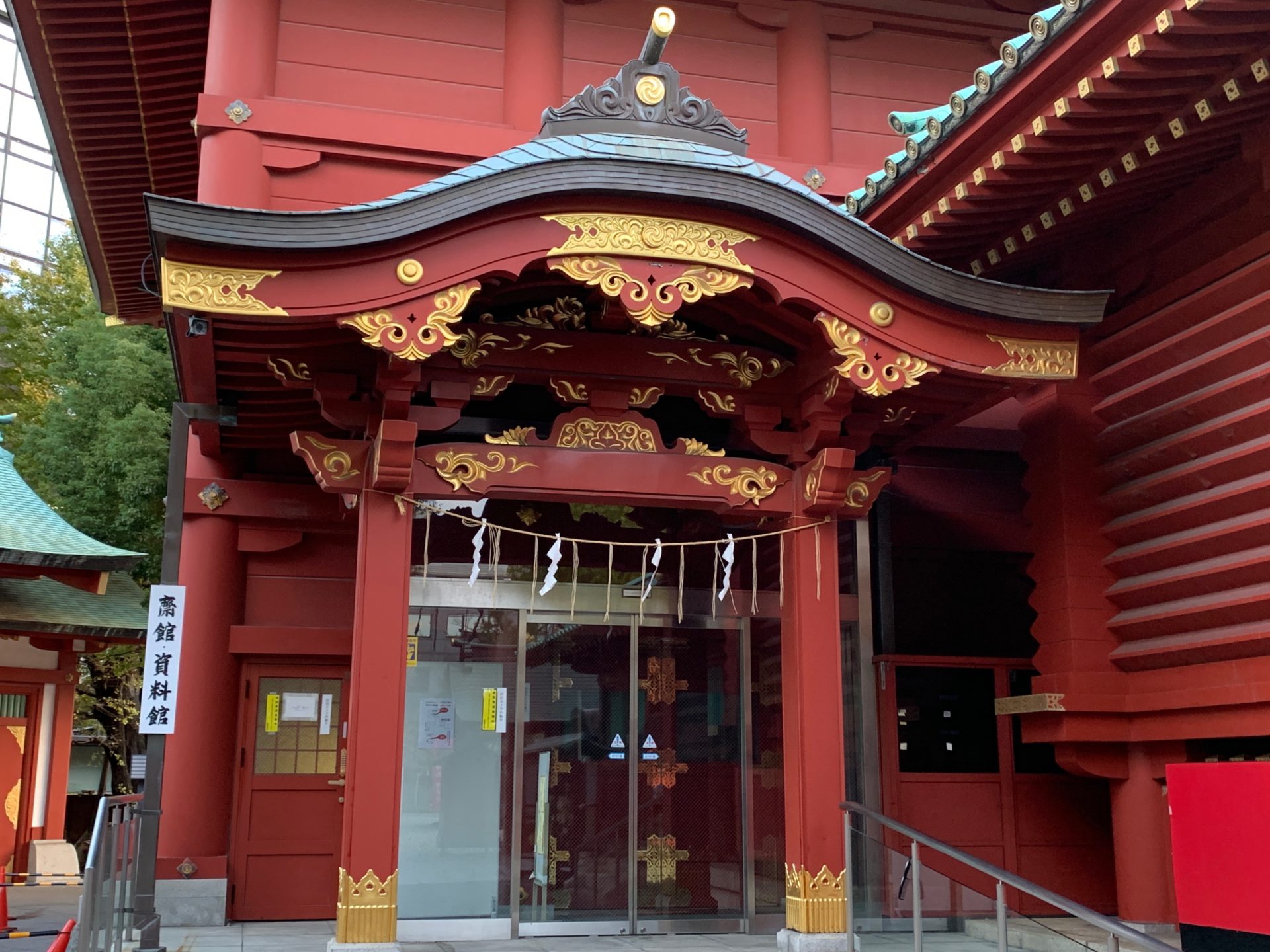神田明神の祭祀殿(資料館)