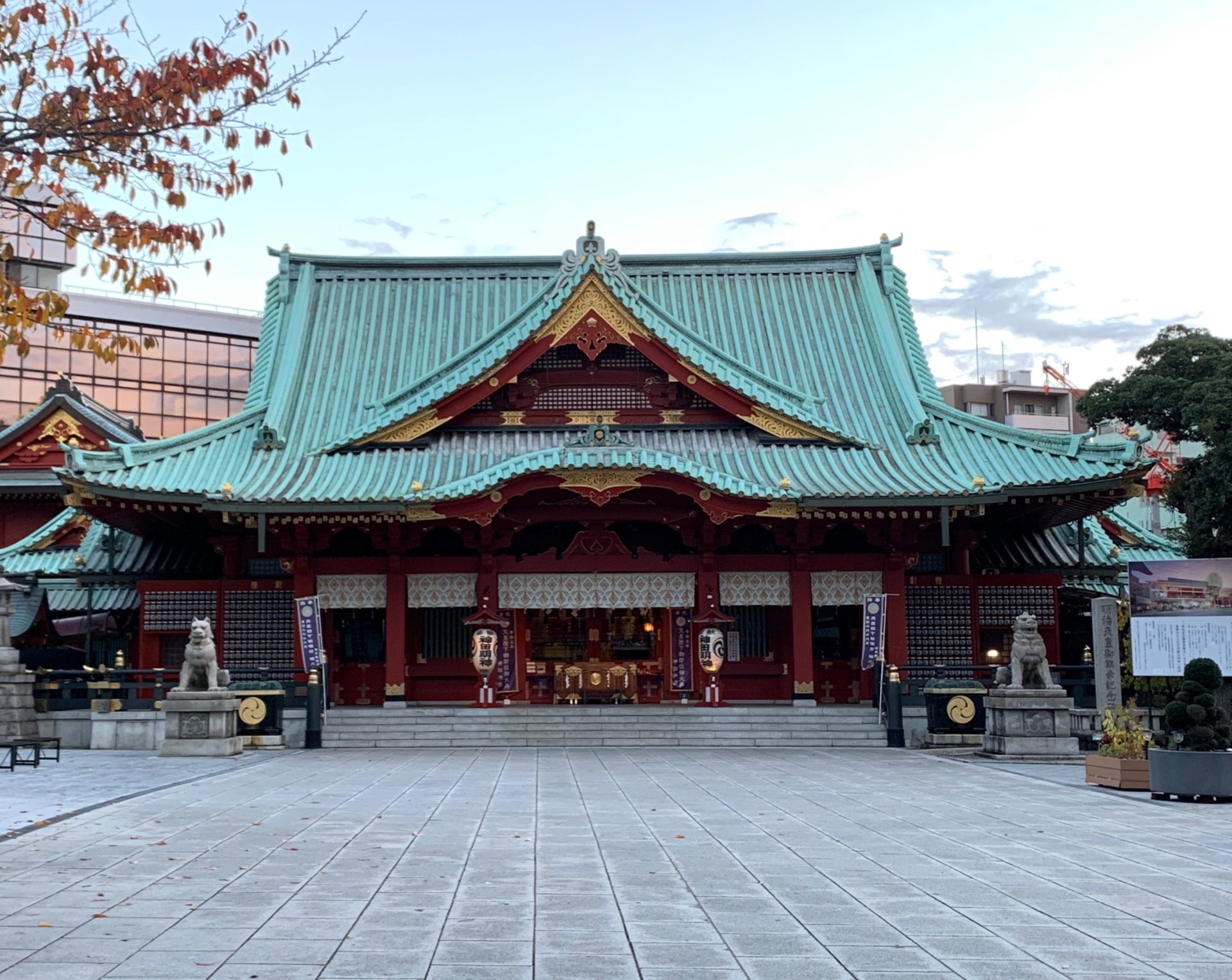 神田明神の御社殿