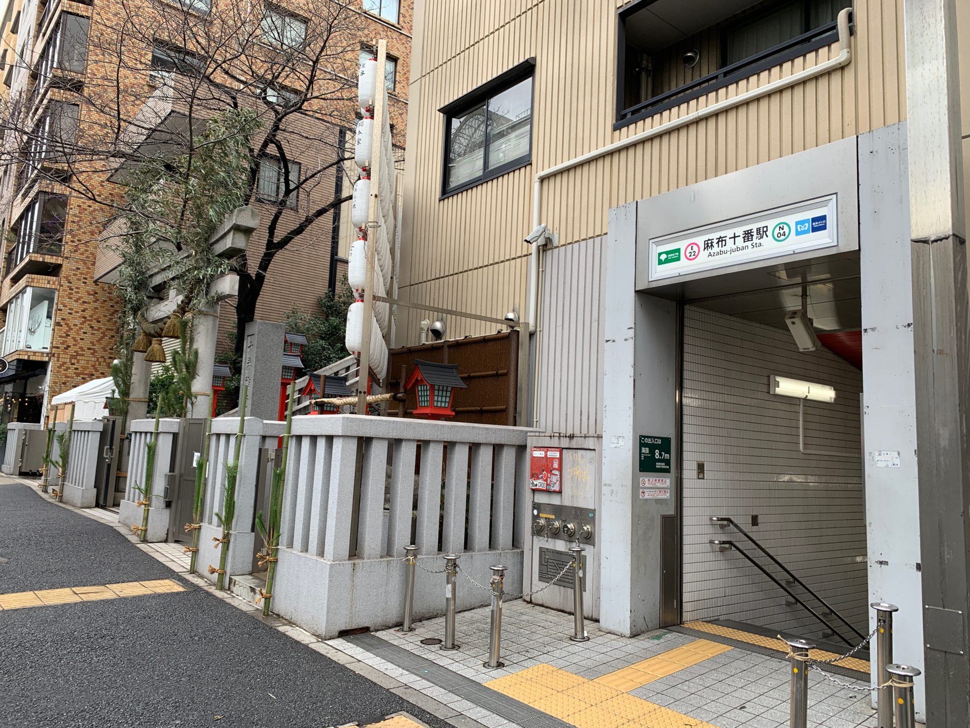 麻布十番駅7番出口