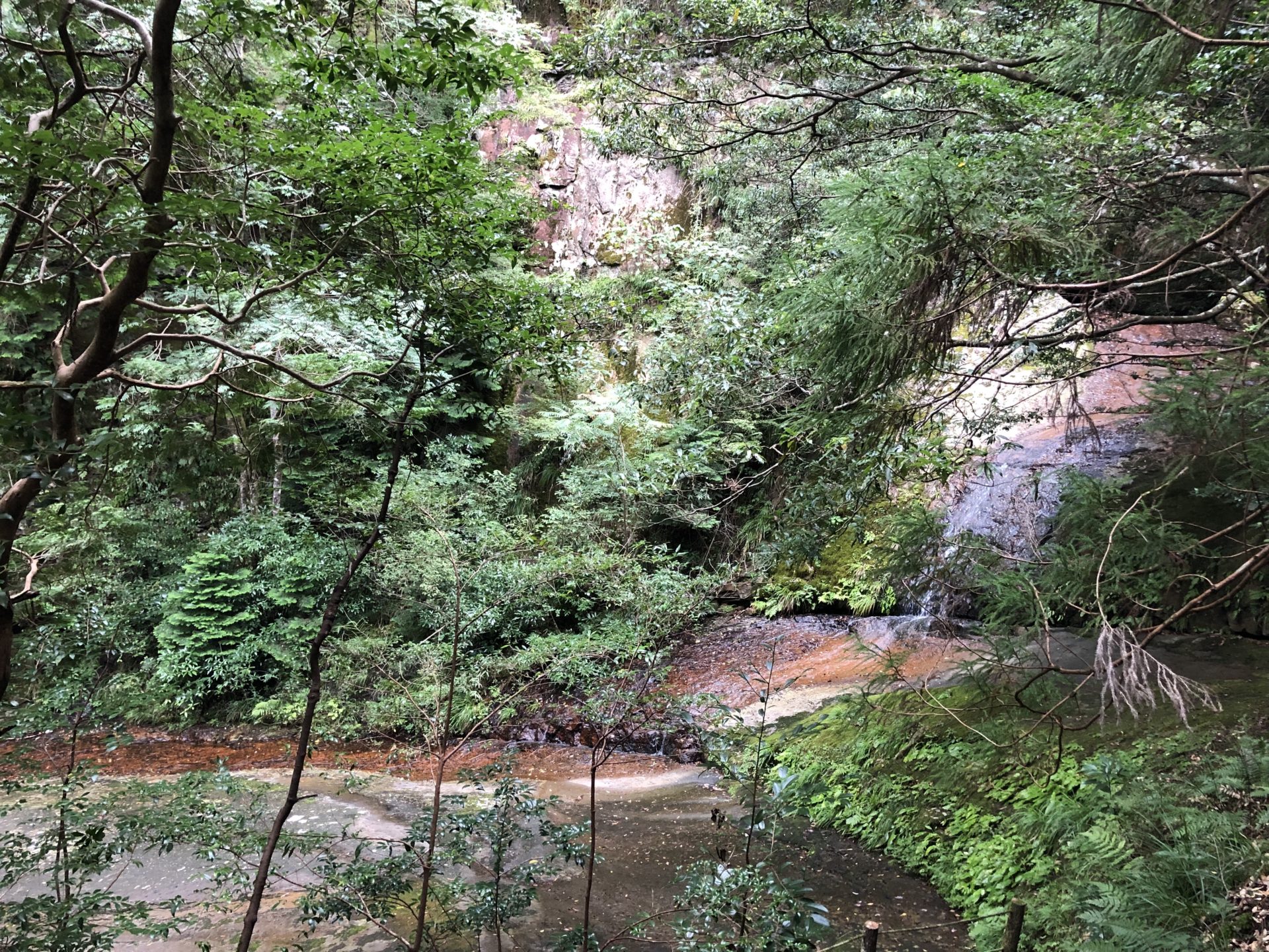 吉祥龍穴の渓流「招雨瀑」