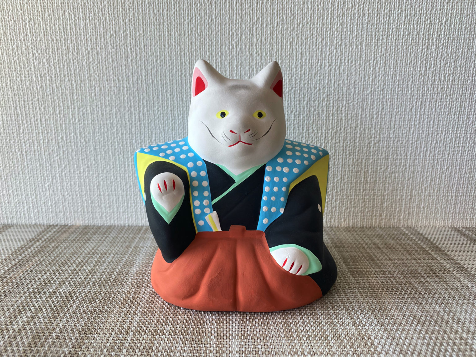 ＧＷ限定お値下。住吉大社 初辰さん招き猫 中猫 - 置物