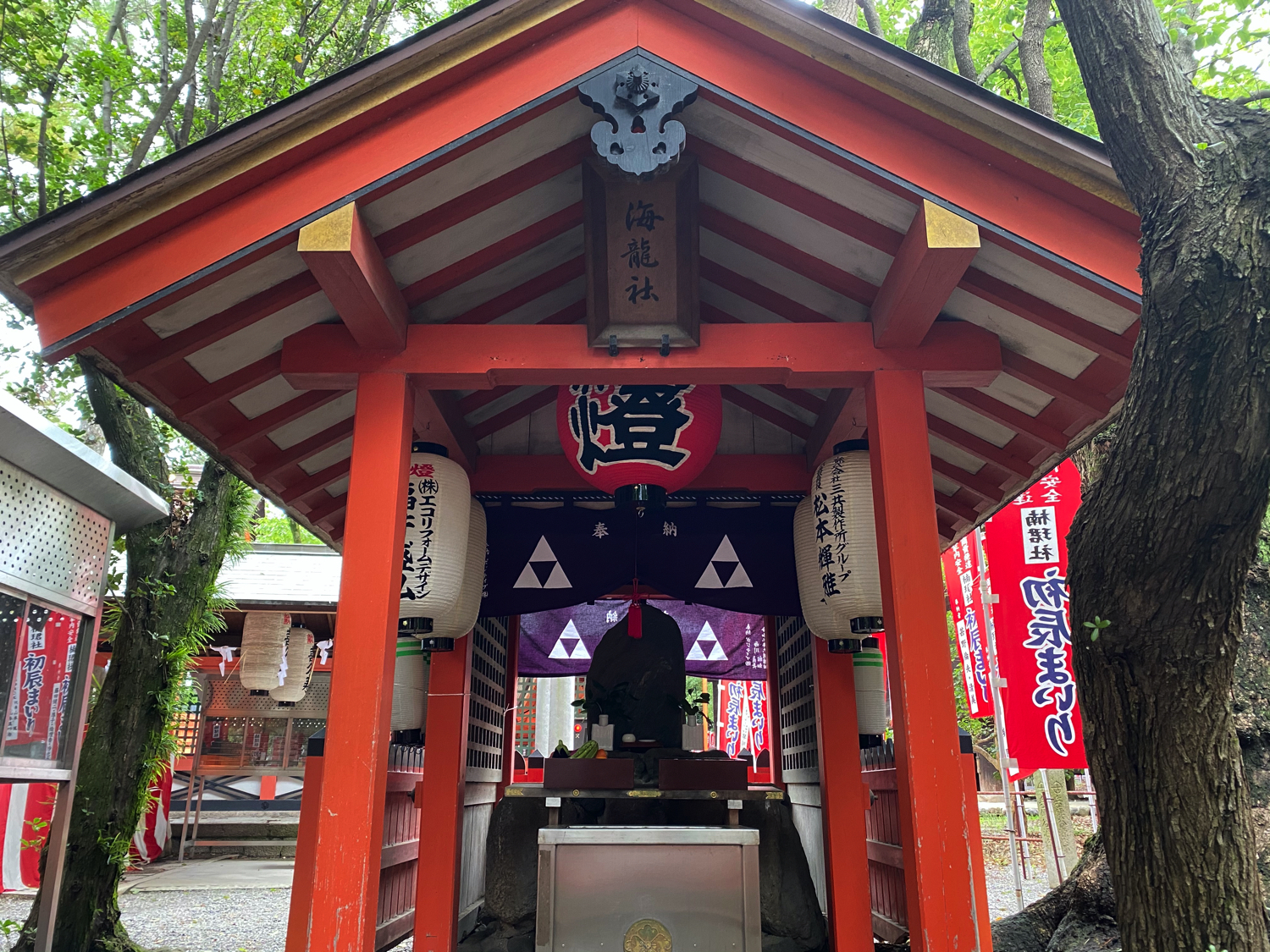 住吉大社の海龍社