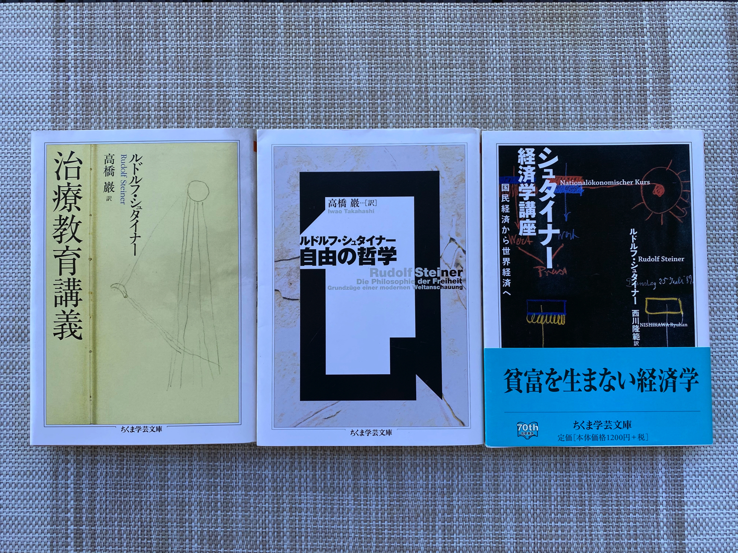 ルドルフ・シュタイナーの著書